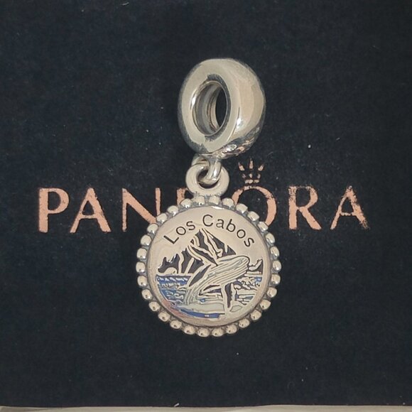 Pandora Jewelry - Pandora Mexico Los Cabos Whale Dangle Charm Travel Destination Pendant